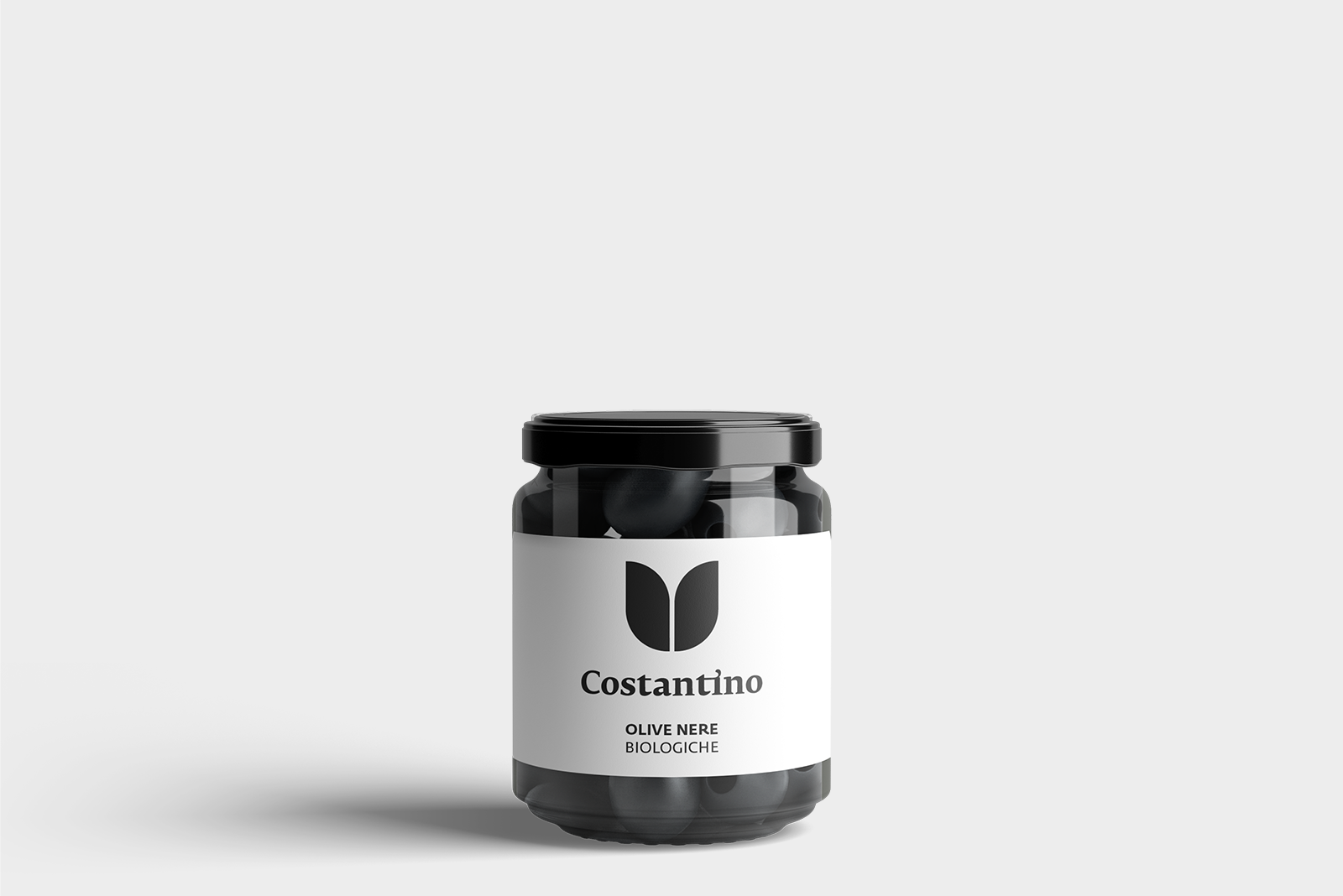 Costantino - Olive nere biologiche - vasetto 330g