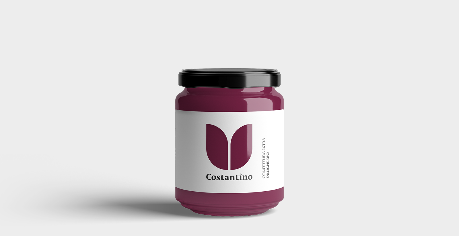 Costantino - Confettura extra di prugne biologiche - vasetto 260g
